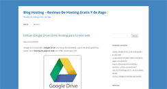 Desktop Screenshot of bloghosting.biz