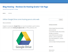 Tablet Screenshot of bloghosting.biz